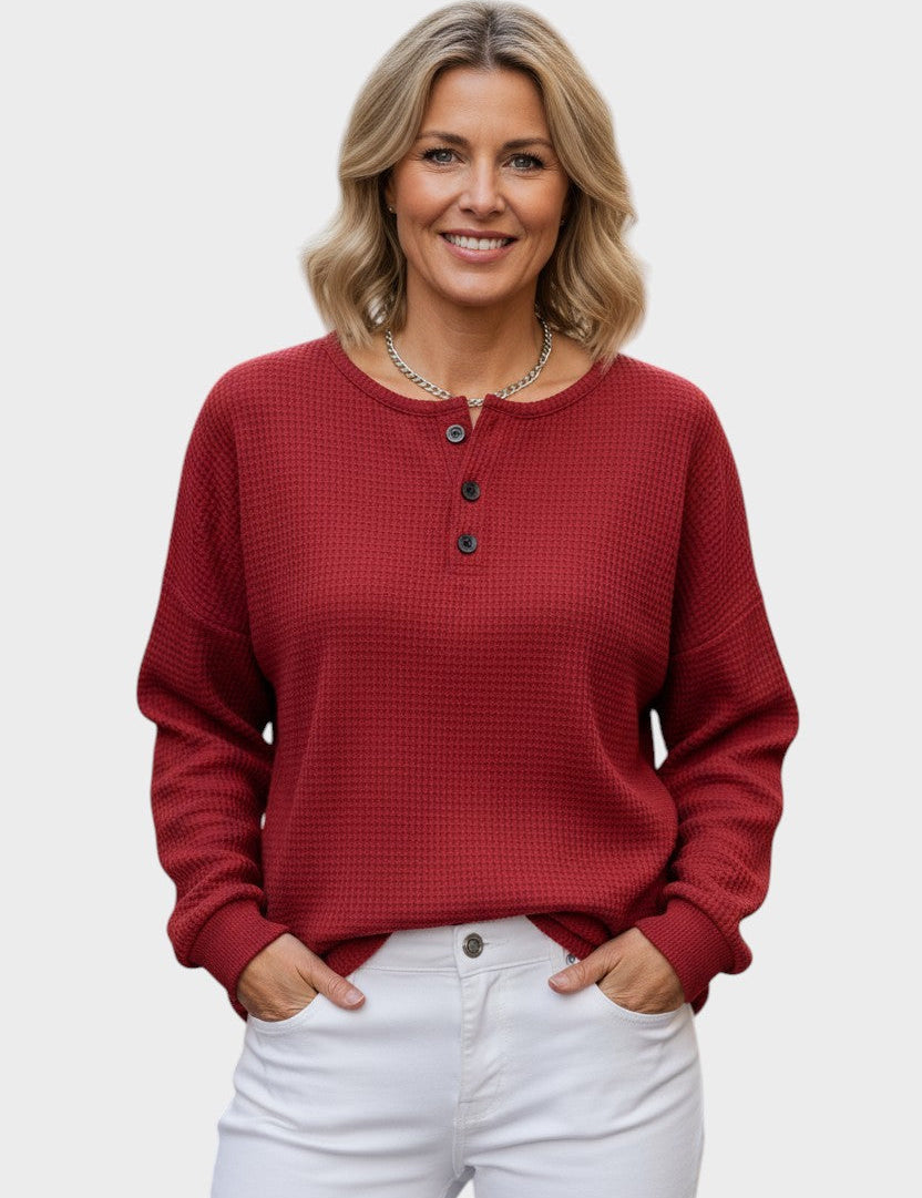 Helle™ | Sweatshirt de malha de lã