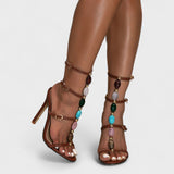 Henriette | Sapatos de salto aberto