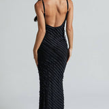 Solvi | Vestido preto elegante