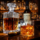 Garrafão de Whisky - Conjunto de Garrafa e Copos