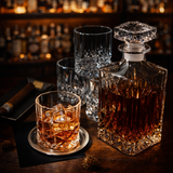 Garrafão de Whisky - Conjunto de Garrafa e Copos