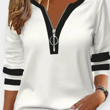 Ida | Blusa de manga longa com fecho