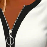 Ida | Blusa de manga longa com fecho