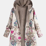 Ivi | Casaco Puff com Design Floral em Cores Pastel