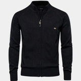 Jacquard™ | Cardigan de malha com fecho