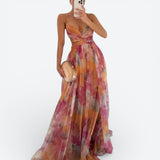 Éléonore | Vestido floral longo
