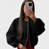 Katrin™ | Casaco bomber curto