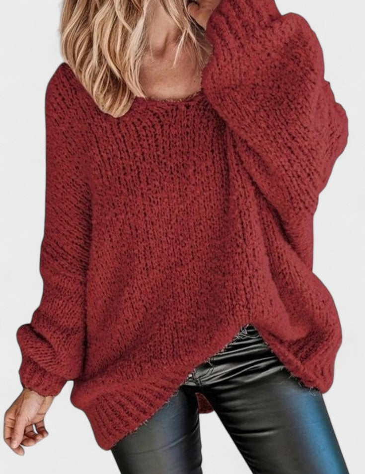 Katrine™ | Pullover leve com decote redondo