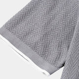 Keld™ | Pólo Trico Brownstone
