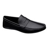 Mocassins Italianos Clássicos em Couro