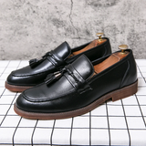Mocassins de couro para raparigas