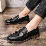 Mocassins de couro para raparigas