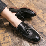 Mocassins de couro para raparigas