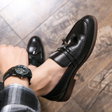 Mocassins de couro para raparigas