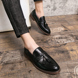 Mocassins de couro para raparigas