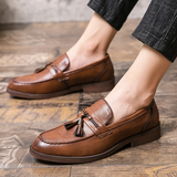 Mocassins de couro para raparigas
