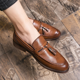 Mocassins de couro para raparigas