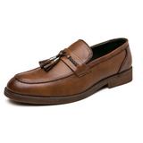 Mocassins de couro para raparigas