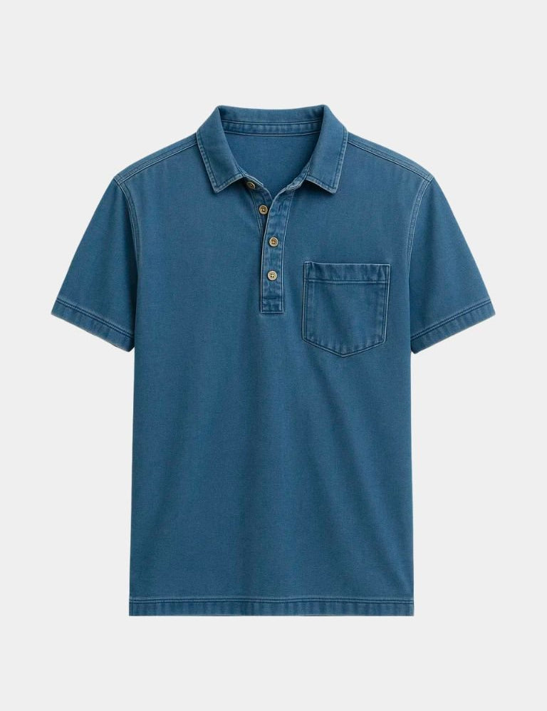 Lauge™ | Pólo Belém Azul