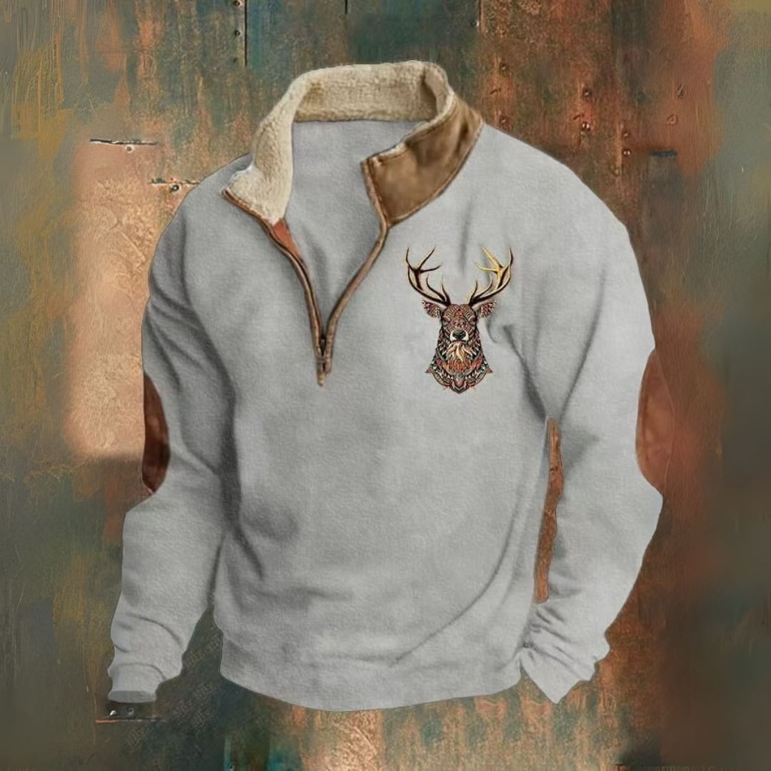 Laurent™ | Sweatshirt elegante com fecho