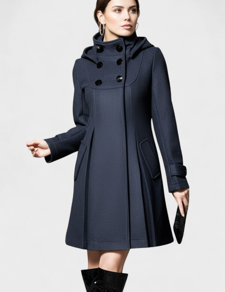 Lenka™ | Casaco elegante com capuz