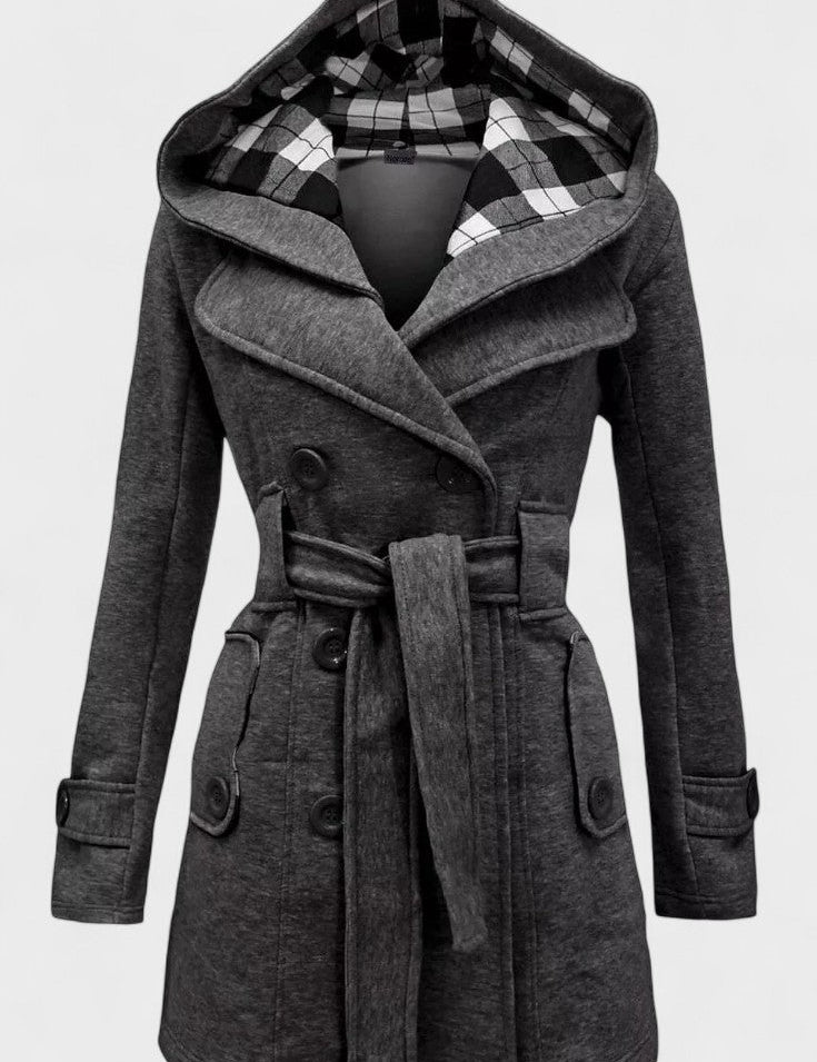 Leona™ | Casaco elegante com fecho duplo
