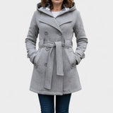 Leona™ | Casaco elegante com fecho duplo