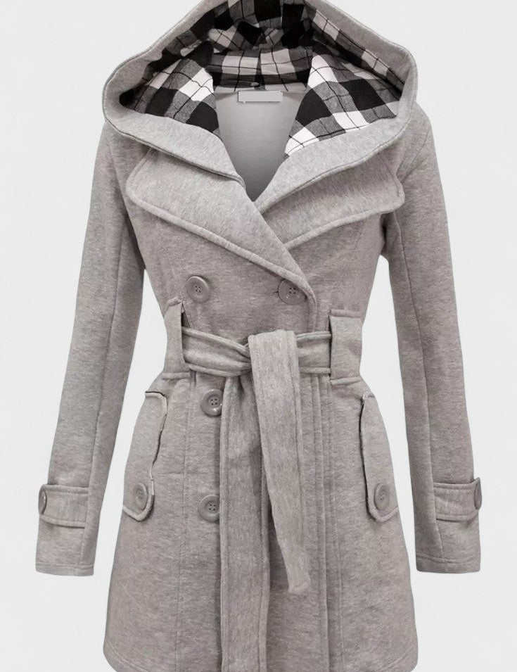 Leona™ | Casaco elegante com fecho duplo