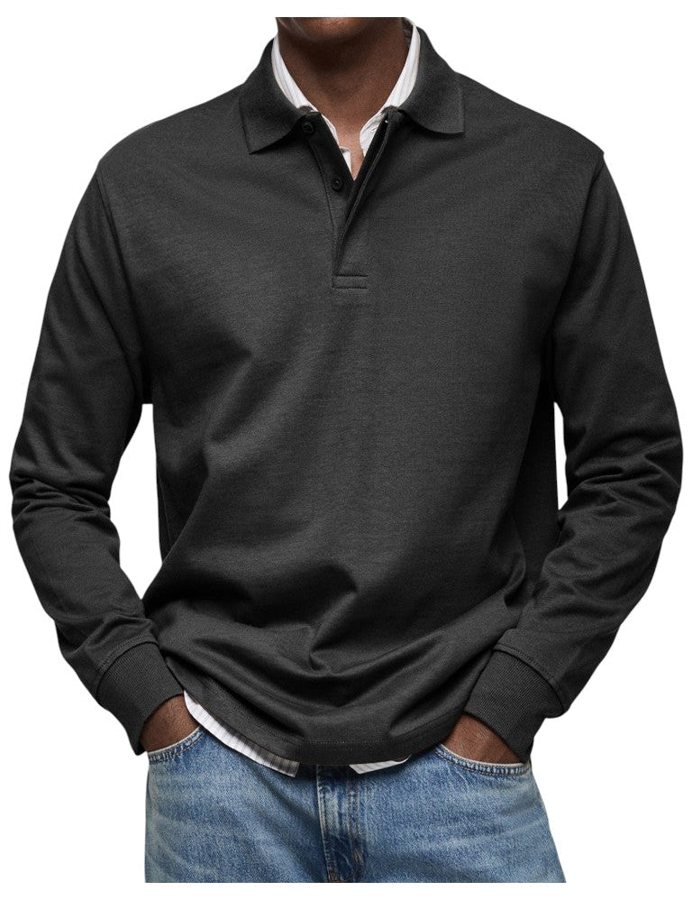 MOHR® | Polo de Luxo com Mangas Longas