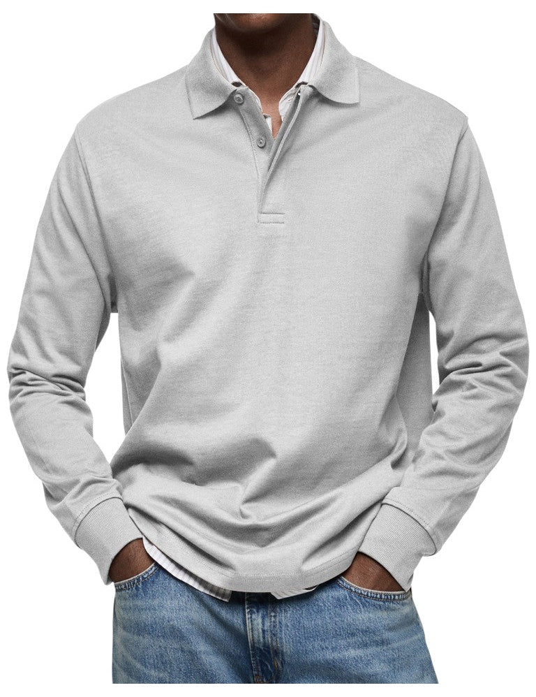 MOHR® | Polo de Luxo com Mangas Longas