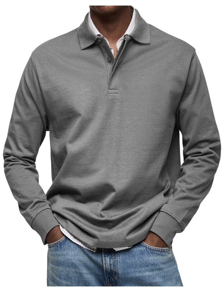 MOHR® | Polo de Luxo com Mangas Longas