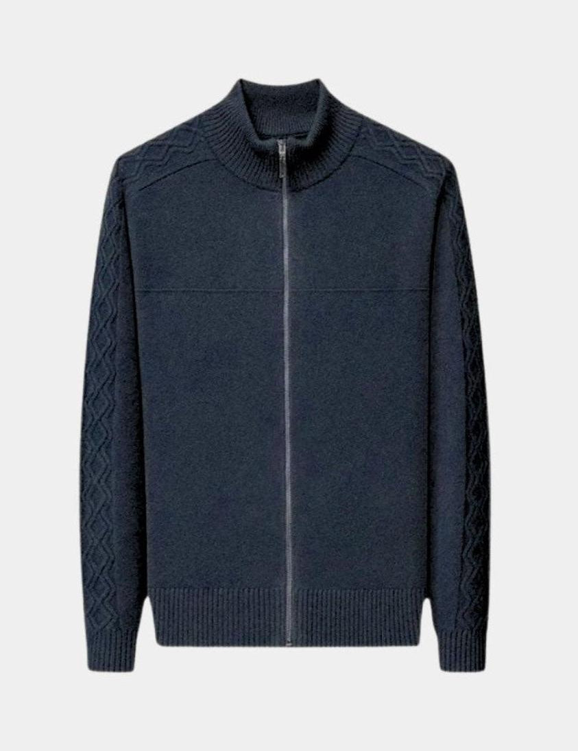 Magnus™ | Pullover de cachemira com fecho