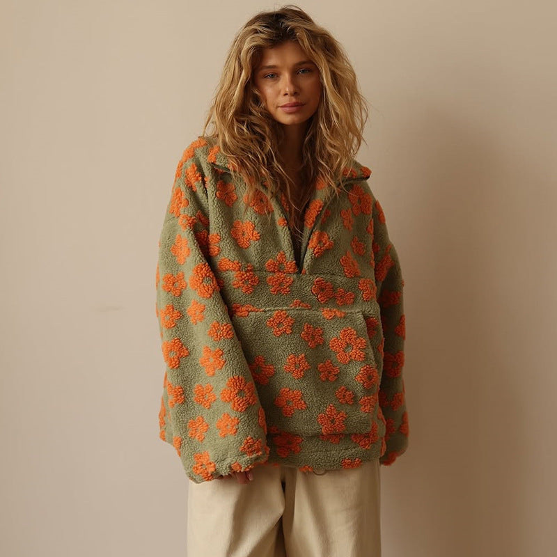 Daisy™ | Pullover de fleece Bloom