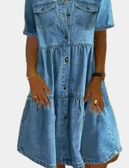 Maya | Vestido de ganga