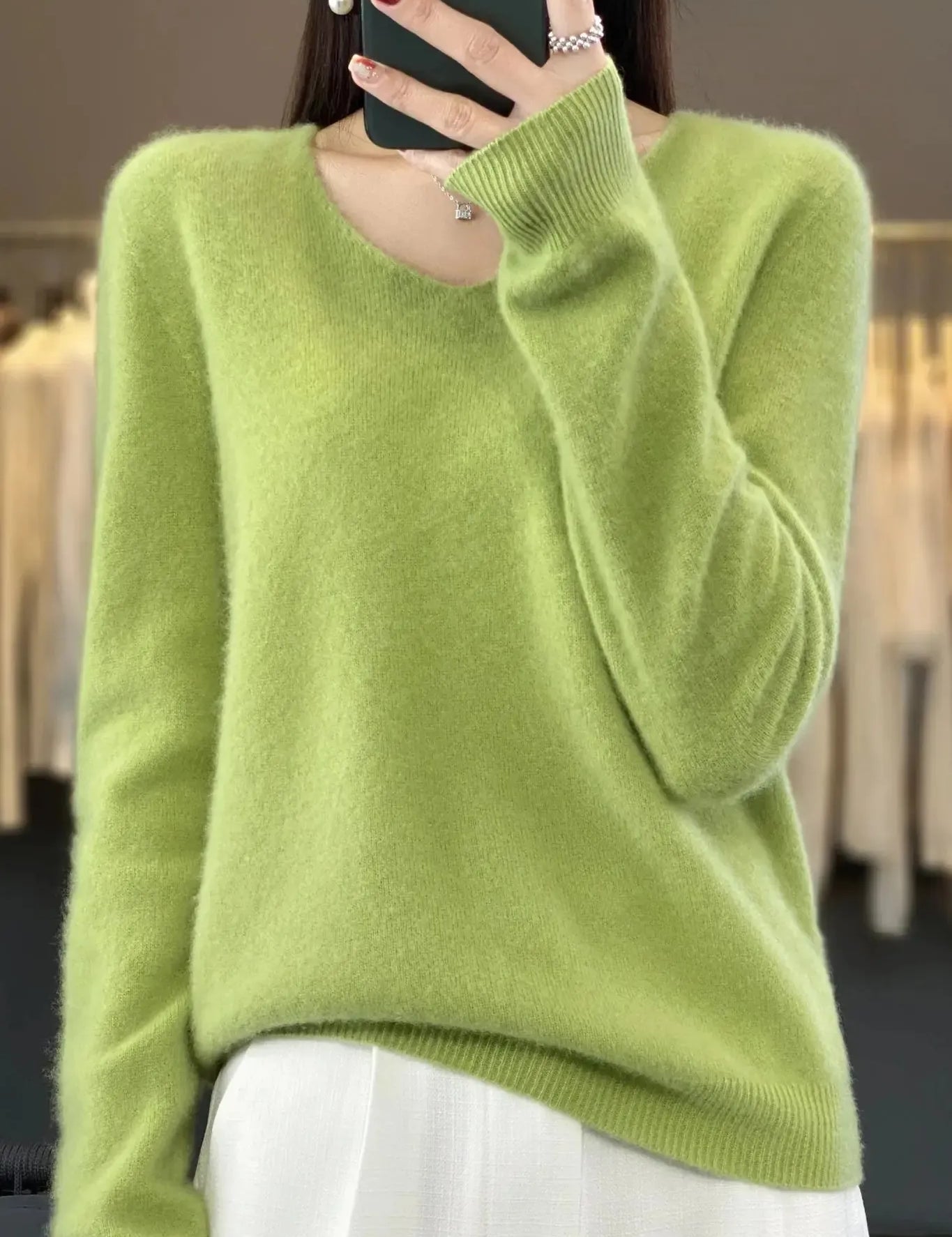 Maya | Pullover de caxemira