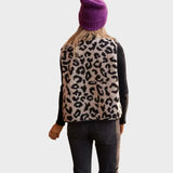 Maya | Colete com padrão de leopardo