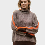 Mari | Pullover de lã com gola alta