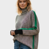 Mari | Pullover de lã com gola alta