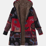 Marina | Hoodie Patchwork Boho Abstrato