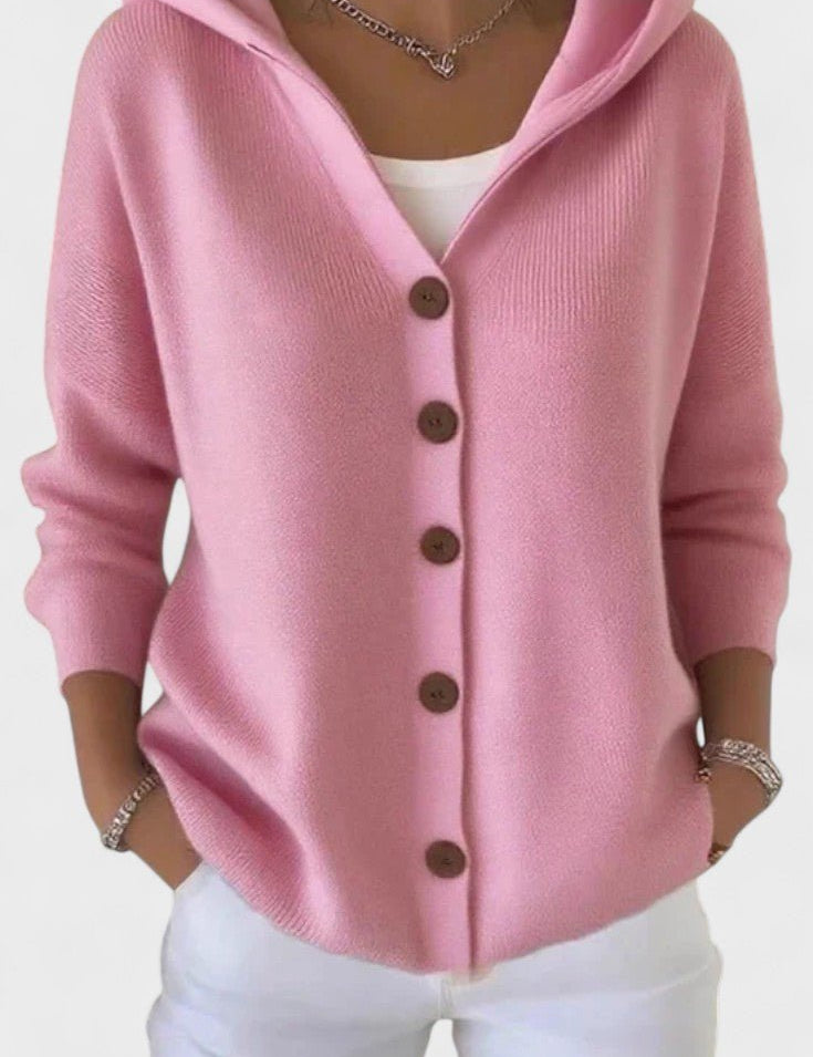 Mathilde | Cardigan com Capuz