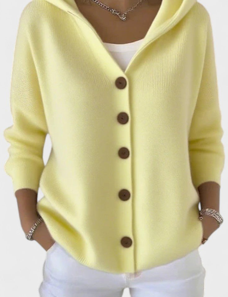 Mathilde | Cardigan com Capuz
