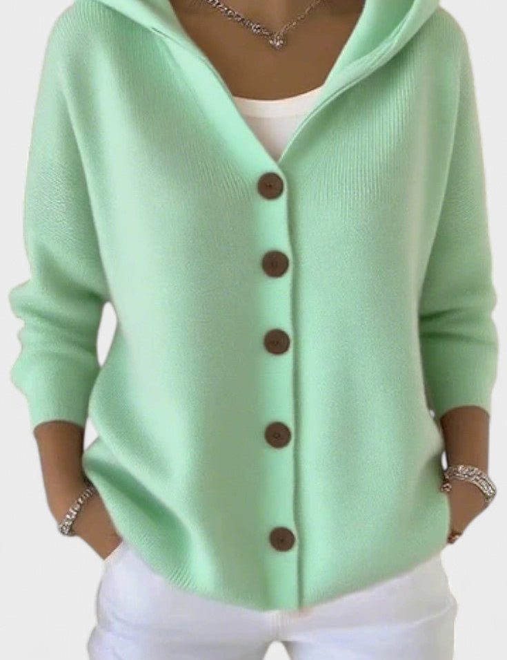 Mathilde | Cardigan com Capuz