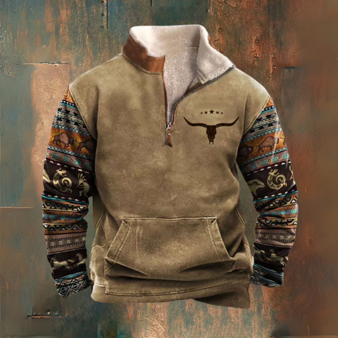 Mathis™ | Pullover de Inverno Estiloso com Meio Zíper