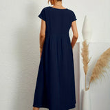 Gabriel™ — Vestido midi elegante com design fluido