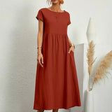 Gabriel™ — Vestido midi elegante com design fluido