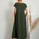 Gabriel™ — Vestido midi elegante com design fluido