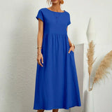 Gabriel™ — Vestido midi elegante com design fluido