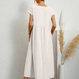 Gabriel™ — Vestido midi elegante com design fluido