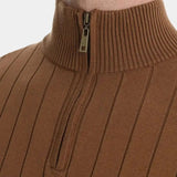 Mikkel™ | Sweatshirt de algodão com meia zip