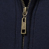 Mikkel™ | Sweatshirt de algodão com meia zip